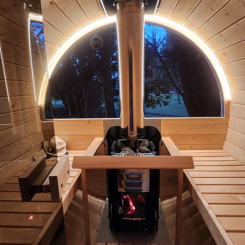 sauna privatif nature
